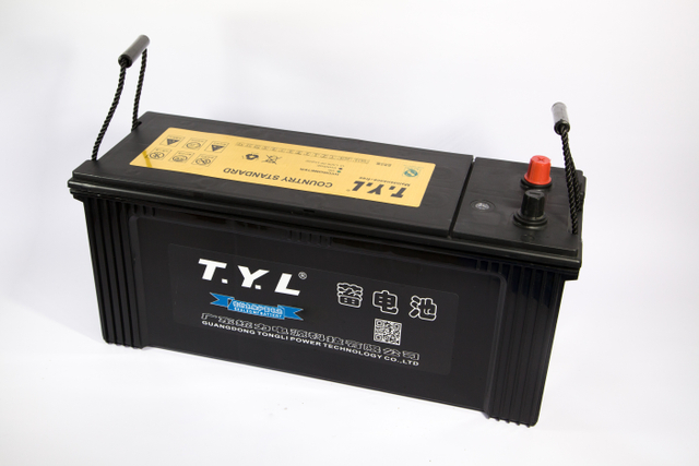 115F51 12V120AH High Voltage Stability Car Battery With Two Ports For Vehicles' Radios